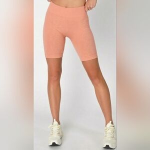 Nikibiki Chevron Peach Bike Shorts for Women